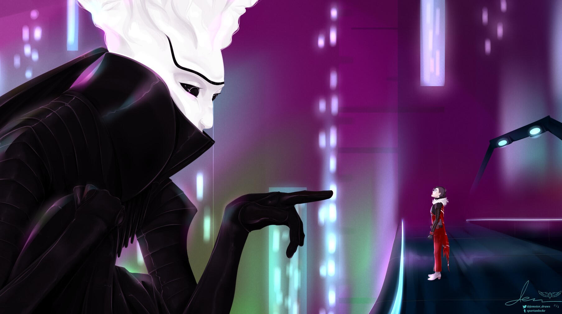 Bladerunner-inspired fanart for Destiny 2: Lightfall Bladerunner-inspired fanart for Destiny 2: Lightfall