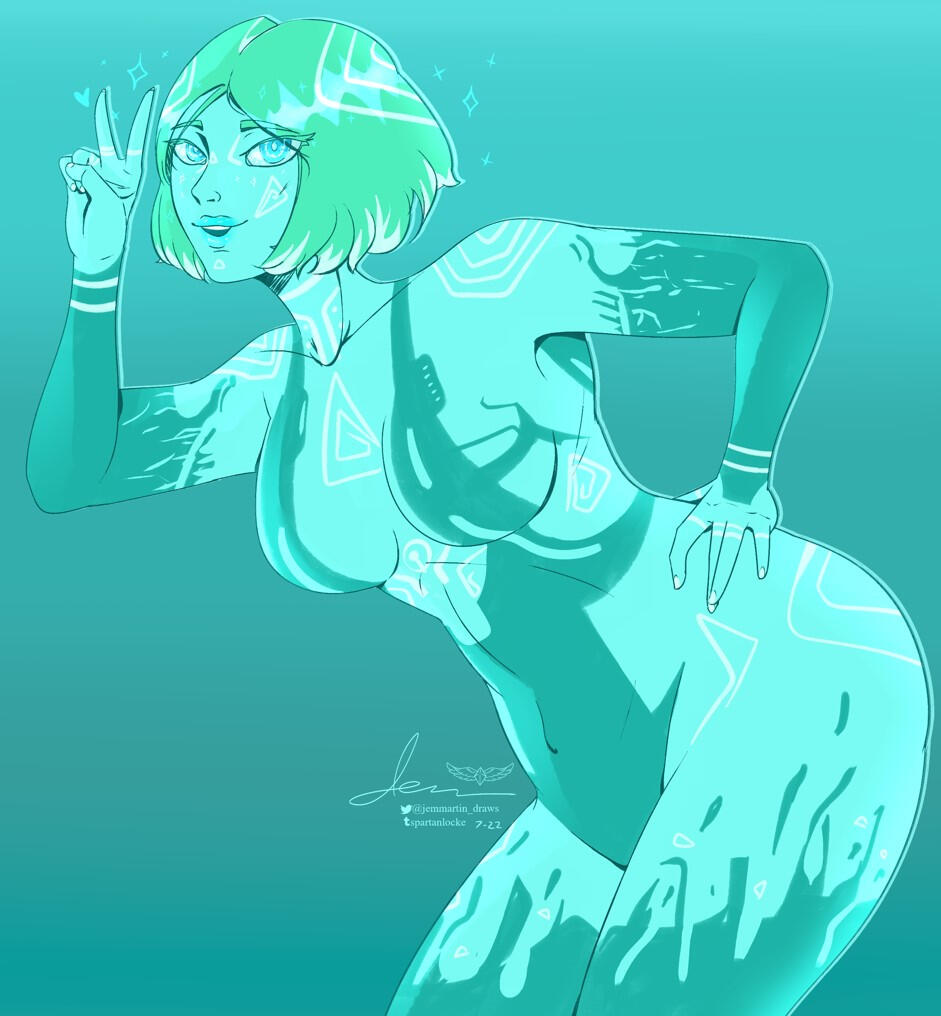 Cortana fanart Cortana fanart