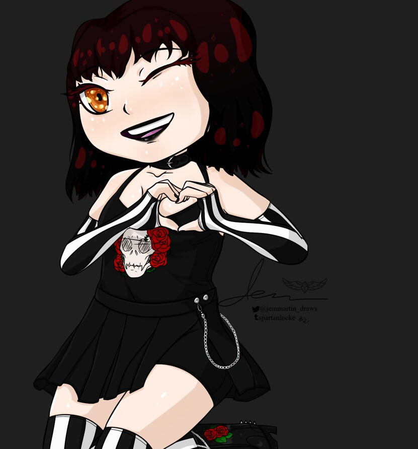 Chibi Commission for Stephen Johnson Chibi Commission for Stephen Johnson